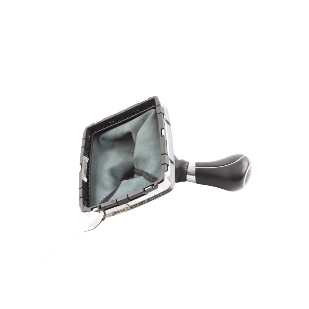 Shift Lever Selector Knob Leather Manual to Mercedes W204 6 Speed Gear with Part number A2042677410 Mercedes W204 6 Speed Gear Shift Lever Selector Knob Leather Manual - SKU A2042677410-1 - Part number A2042677410