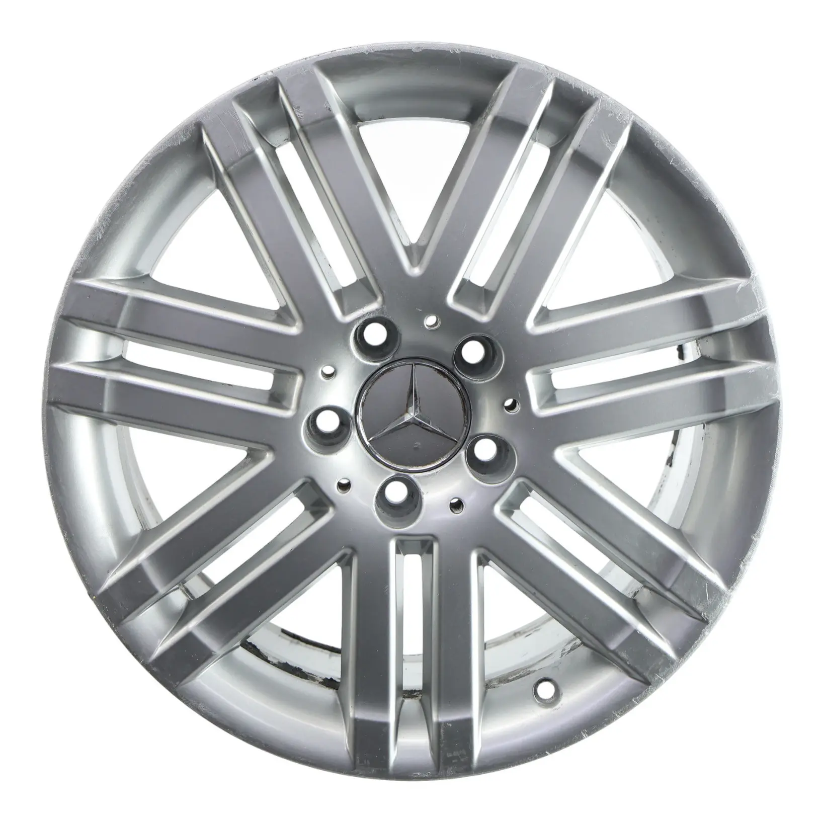 Mercedes W204 Silver Rear Wheel Alloy RIm 17" 8.5J ET:58 A2044010302