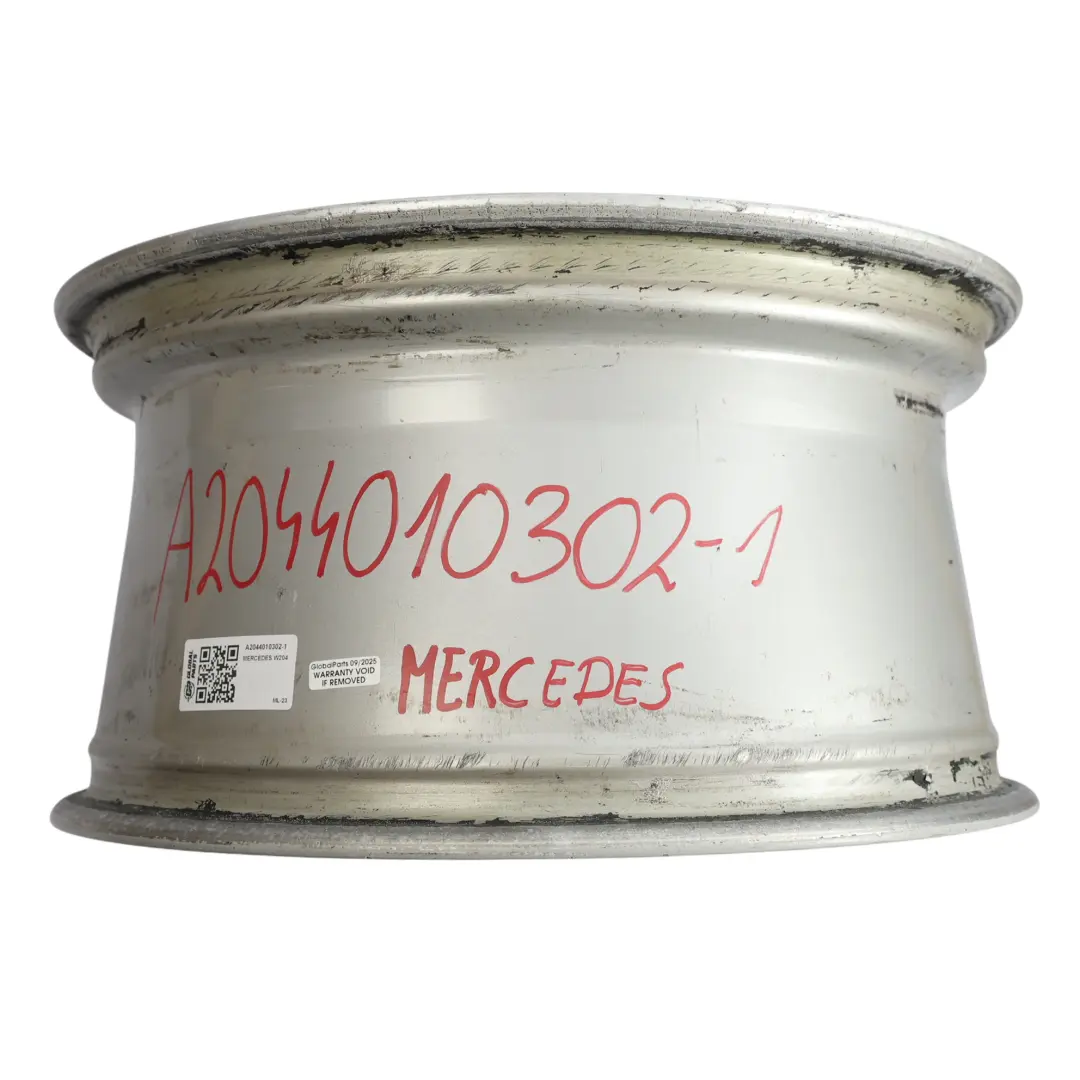 Plata Rueda Trasera De Aleación Rim 17" 8.5J ET:58 para Mercedes W204 con número de pieza A2044010302 Mercedes W204 Plata Rueda Trasera De Aleación Rim 17" 8.5J ET:58 - SKU A2044010302-1 - Número de pieza A2044010302