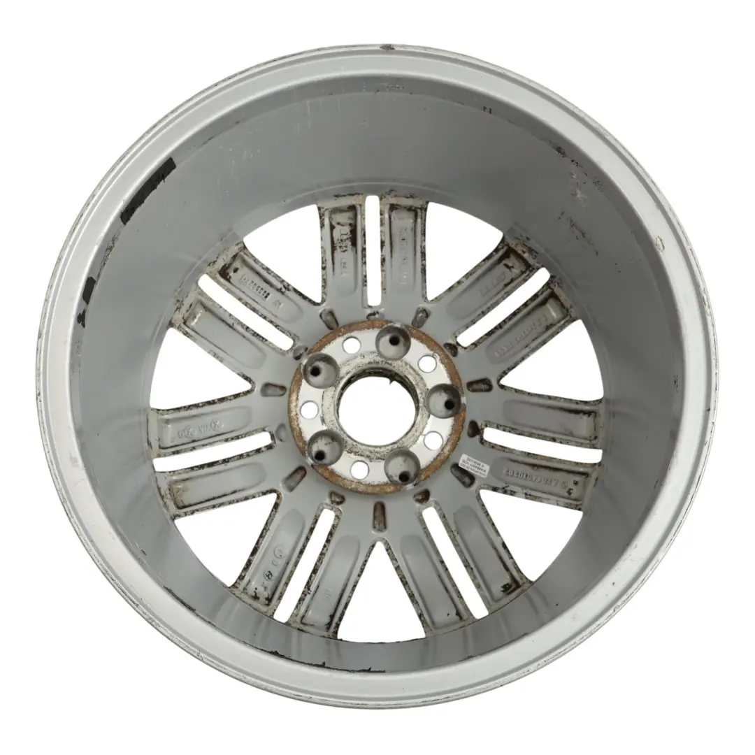 Mercedes W204 Tylna Srebrna Felga Aluminiowa 17" 8.5J ET:58 - SKU A2044010302-1 - Numer Części A2044010302