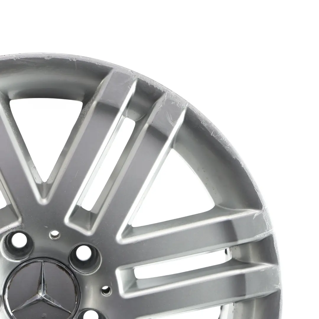 Mercedes W204 Tylna Srebrna Felga Aluminiowa 17" 8.5J ET:58 - SKU A2044010302-1 - Numer Części A2044010302