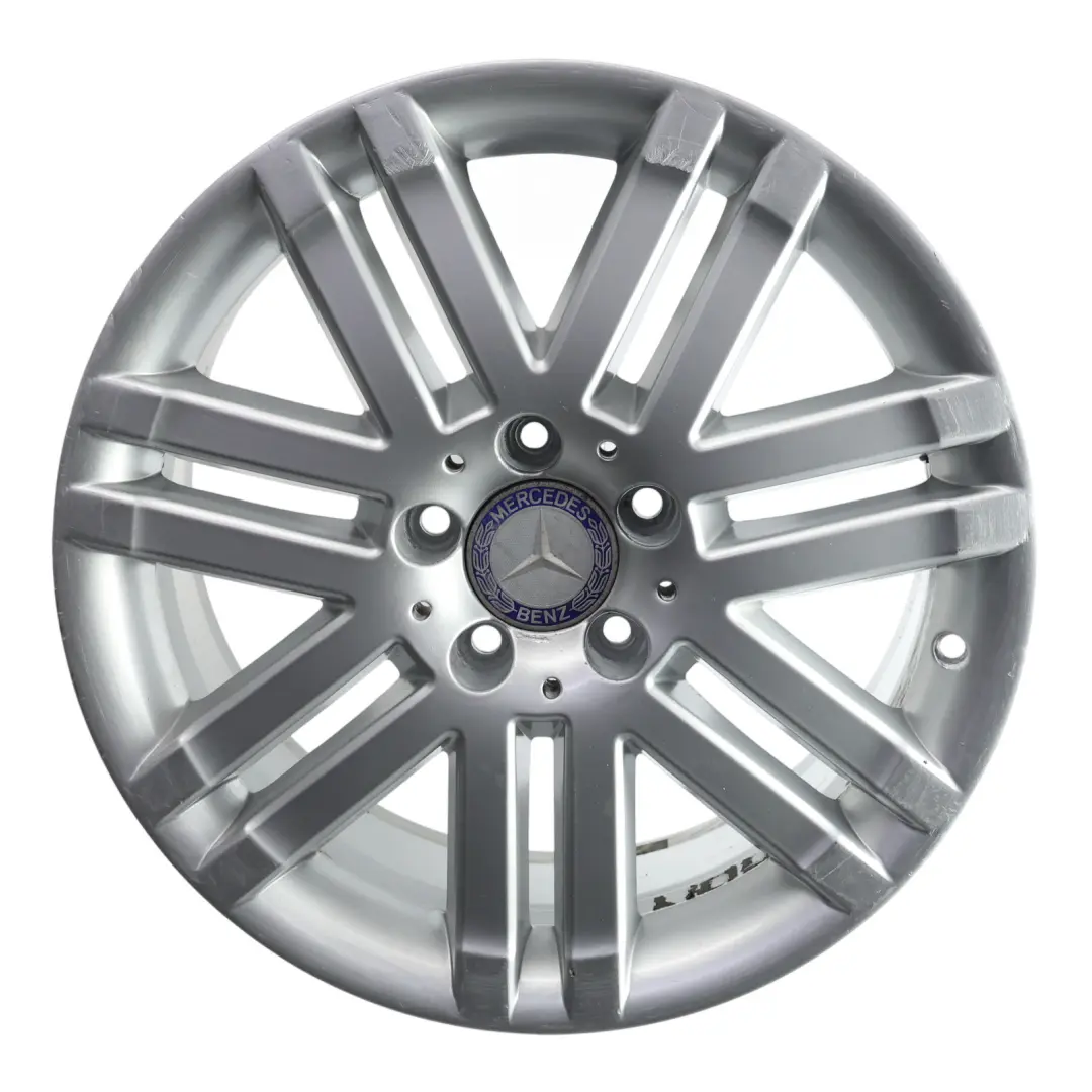 Mercedes W204 Silver Rear Wheel Alloy RIm 17" 8.5J ET:58 - SKU A2044010302-2 - Part number A2044010302