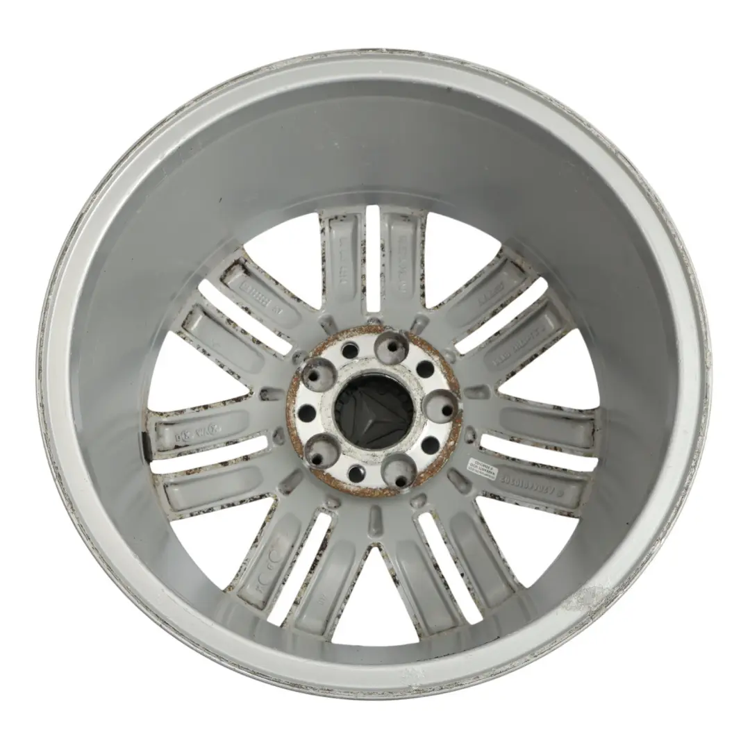 Mercedes W204 Silver Rear Wheel Alloy RIm 17" 8.5J ET:58 - SKU A2044010302-2 - Part number A2044010302