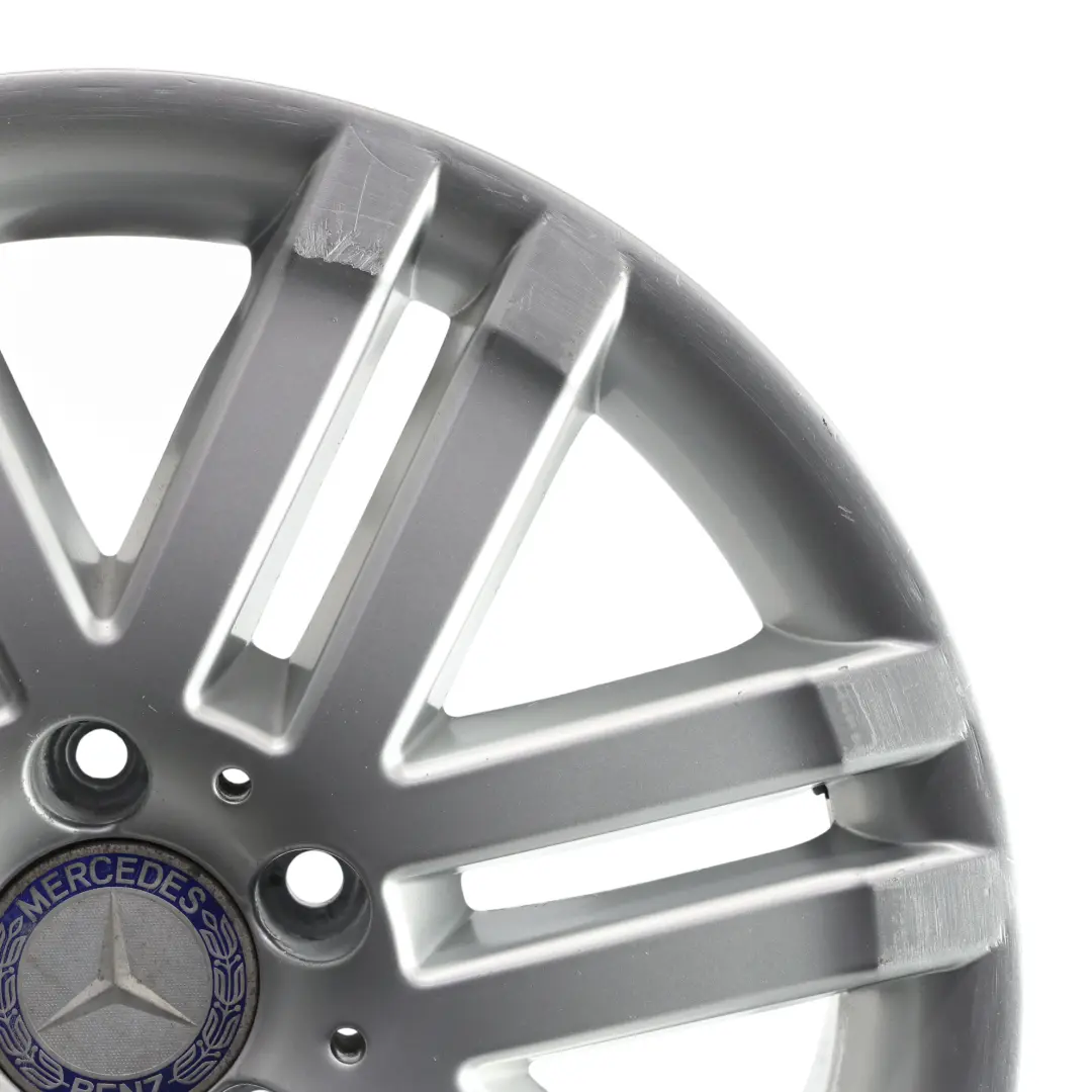 Mercedes W204 Silver Rear Wheel Alloy RIm 17" 8.5J ET:58 - SKU A2044010302-2 - Part number A2044010302