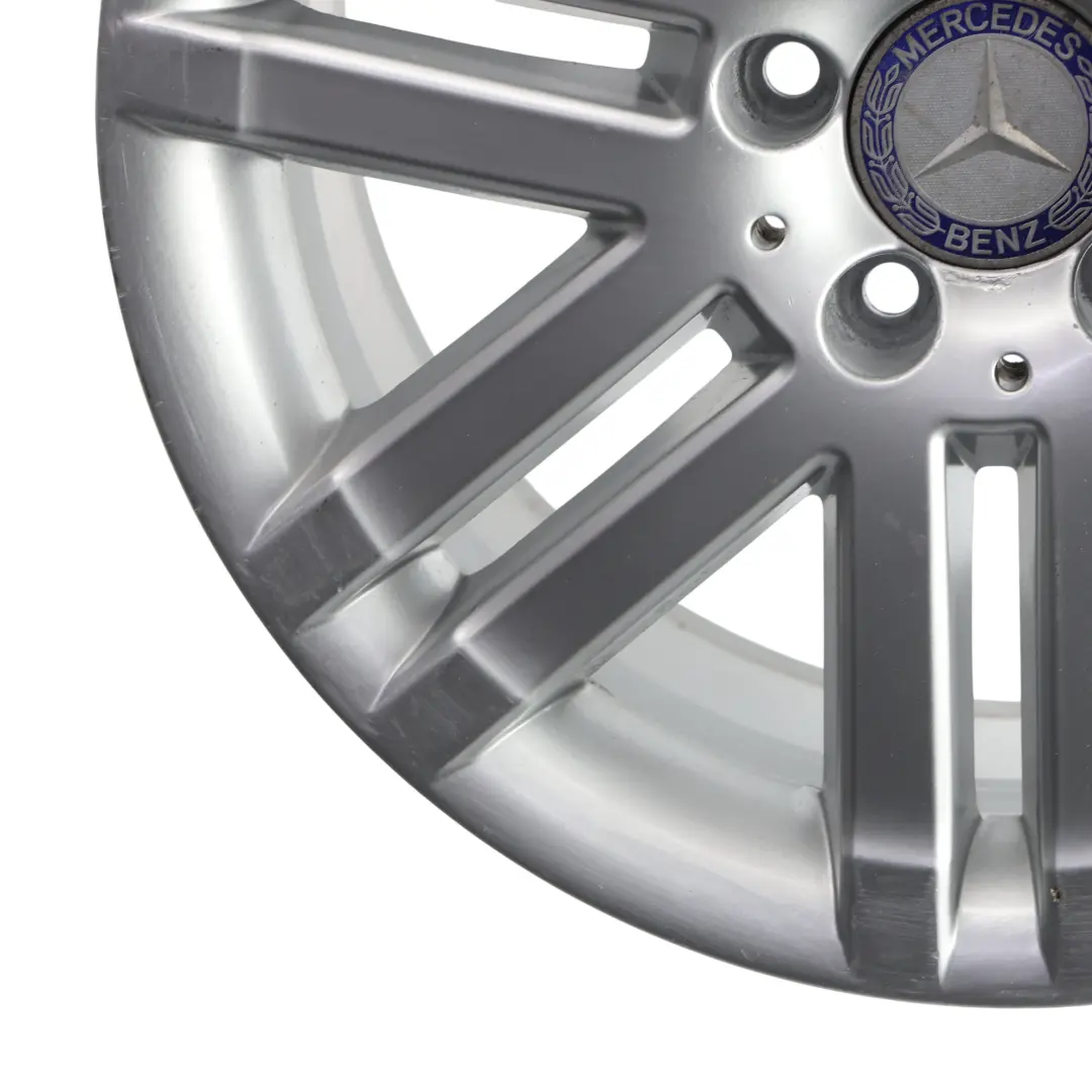 Mercedes W204 Silver Rear Wheel Alloy RIm 17" 8.5J ET:58 - SKU A2044010302-2 - Part number A2044010302