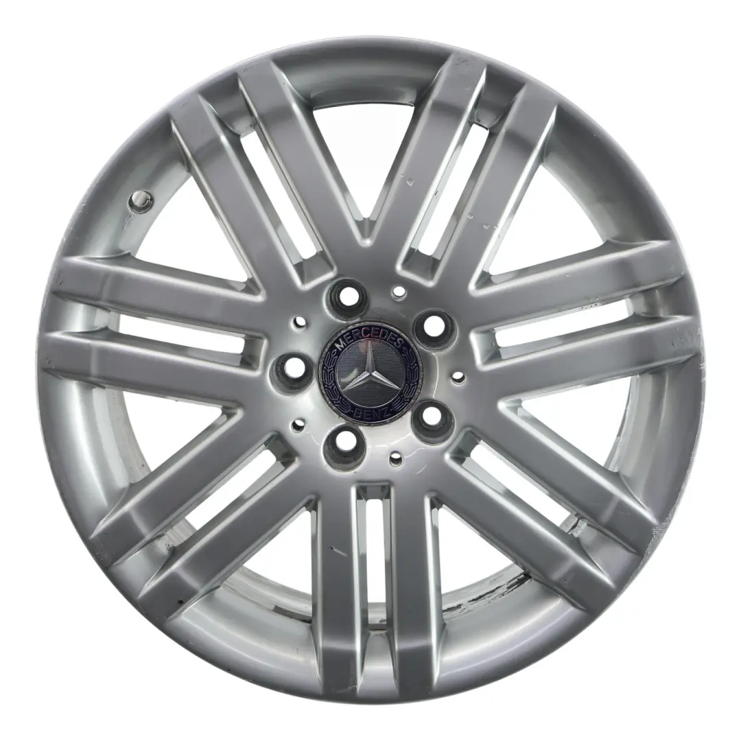 Mercedes W204 Argento Cerchio Anteriore Lega 17" 7.5J ET:47 - SKU A2044010502-1 - Numero di parte A2044010502