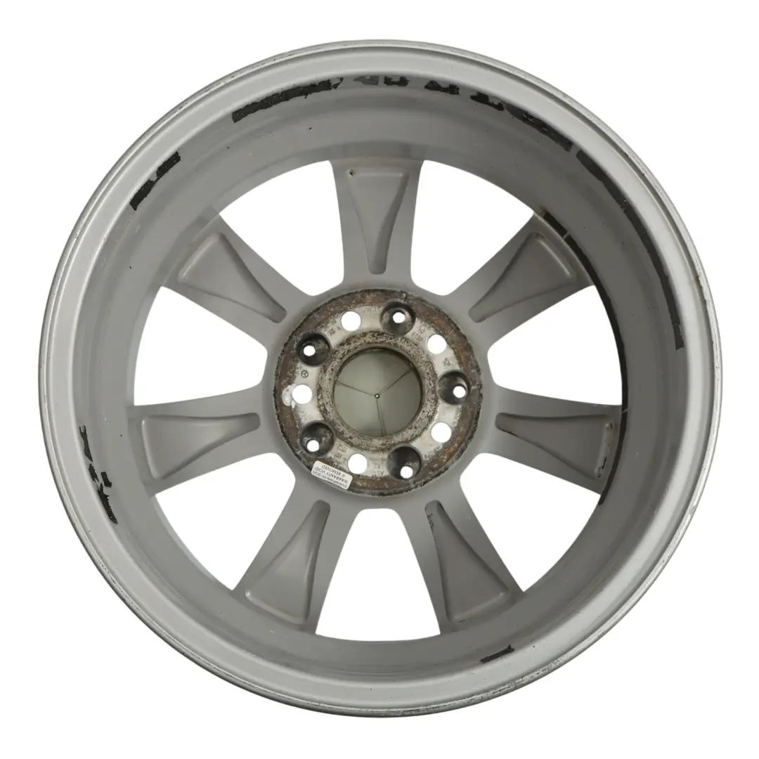 Llanta de aleación plateada Mercedes W204 de 7 radios 16" 6J ET:39 para con número de pieza A2044011002 Llanta de aleación plateada Mercedes W204 de 7 radios 16" 6J ET:39 - SKU A2044011002-2 - Número de pieza A2044011002
