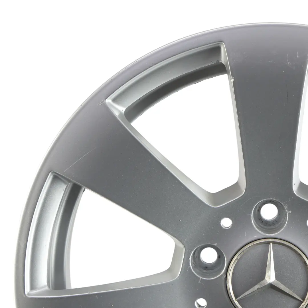 Mercedes W204 Cerchio in lega argento 7 razze 16" 6J ET:39 - SKU A2044011002-2 - Numero di parte A2044011002