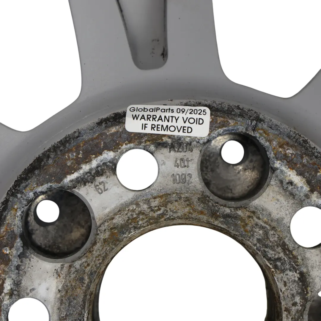 Mercedes W204 Silver Alloy Wheel Rim 7 Spoke 16" 6J ET:39 - SKU A2044011002-4 - Part number A2044011002