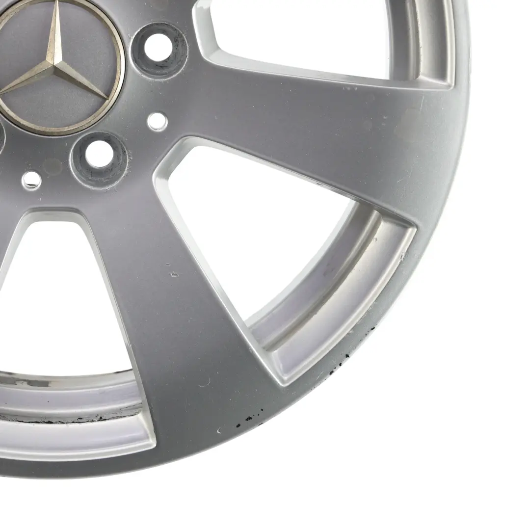 Mercedes W204 Silver Alloy Wheel Rim 7 Spoke 16" 6J ET:39 - SKU A2044011002-4 - Part number A2044011002