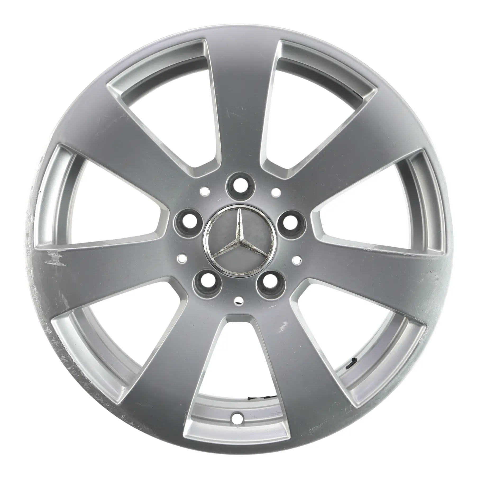 Mercedes W204 Wheel Rim Silver 7 Hole Alloy 16" ET:43 7J A2044011102