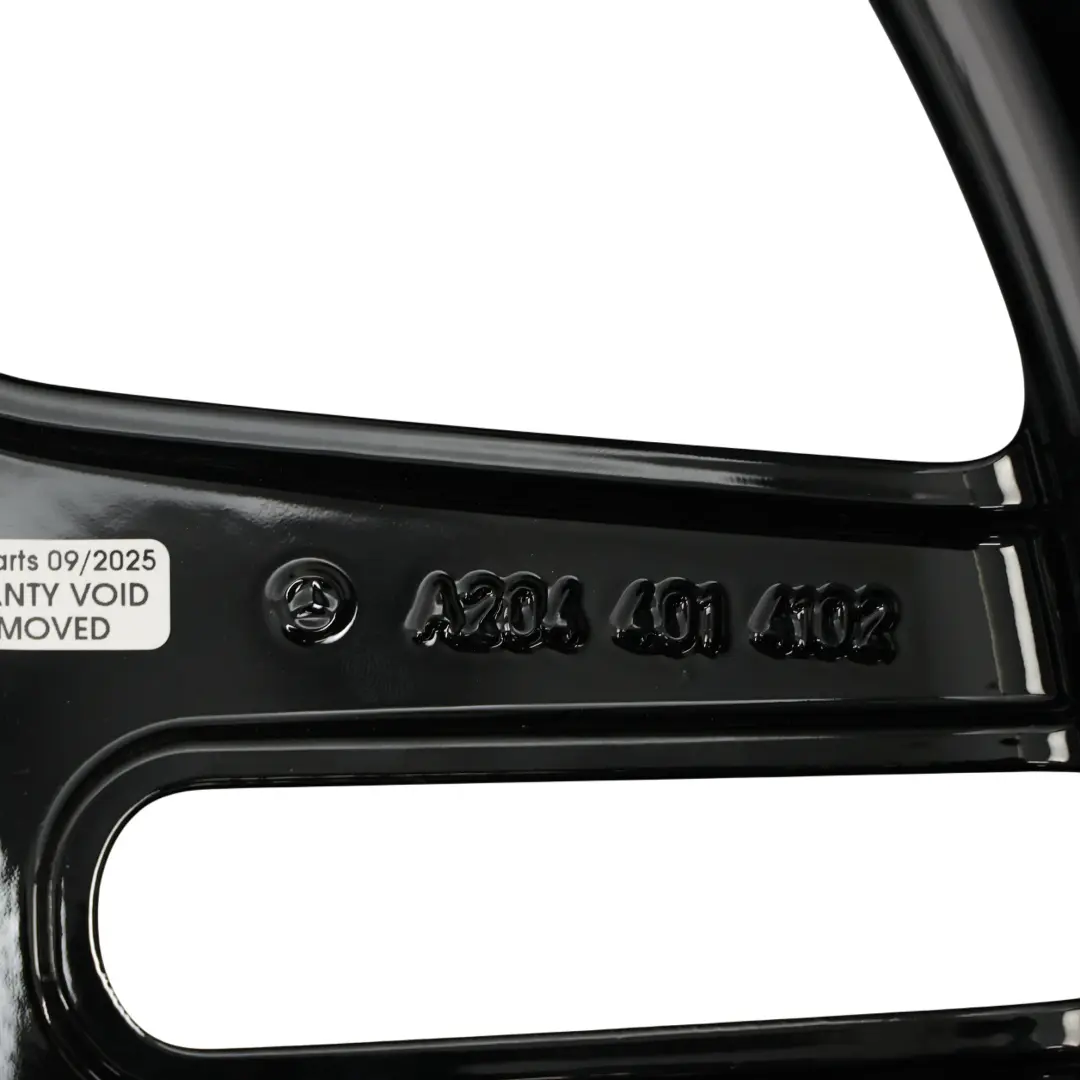 Alloy Rim Black 5-Double Spoke 18" ET:50 8J to Mercedes W204 AMG Wheel with Part number A2044014102 Mercedes W204 AMG Wheel Alloy Rim Black 5-Double Spoke 18" ET:50 8J - SKU A2044014102 - Part number A2044014102