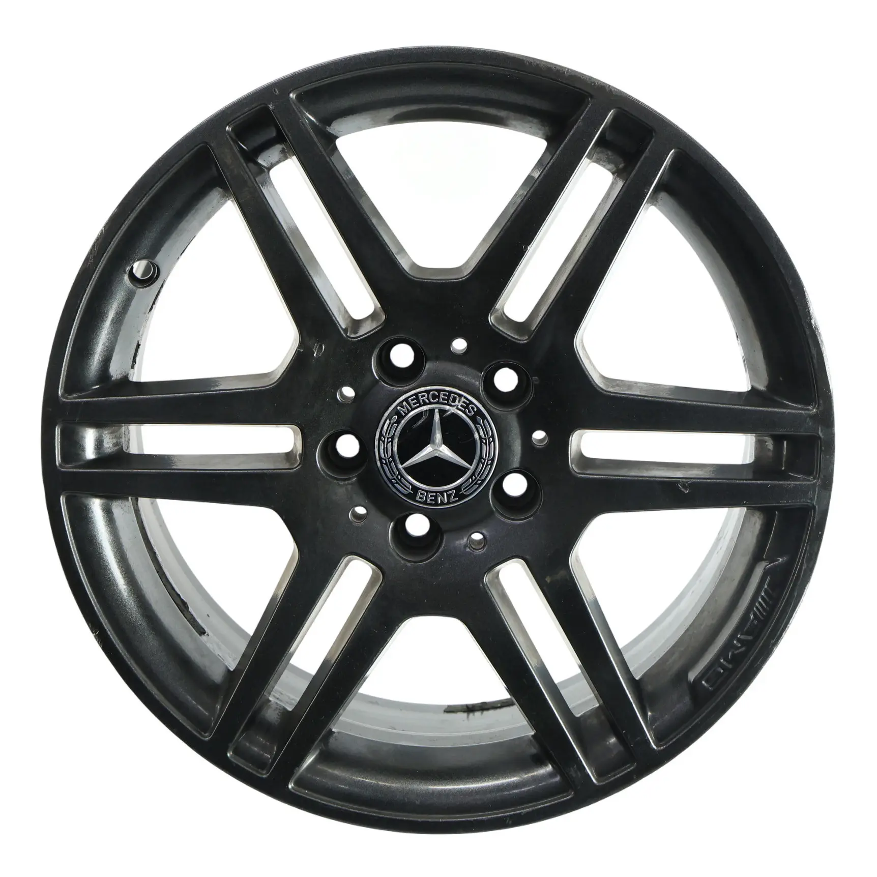 Mercedes W204 AMG Wheel Rim Alloy Grey 17" ET:47 7.5J 6 Double Spoke A2044014502