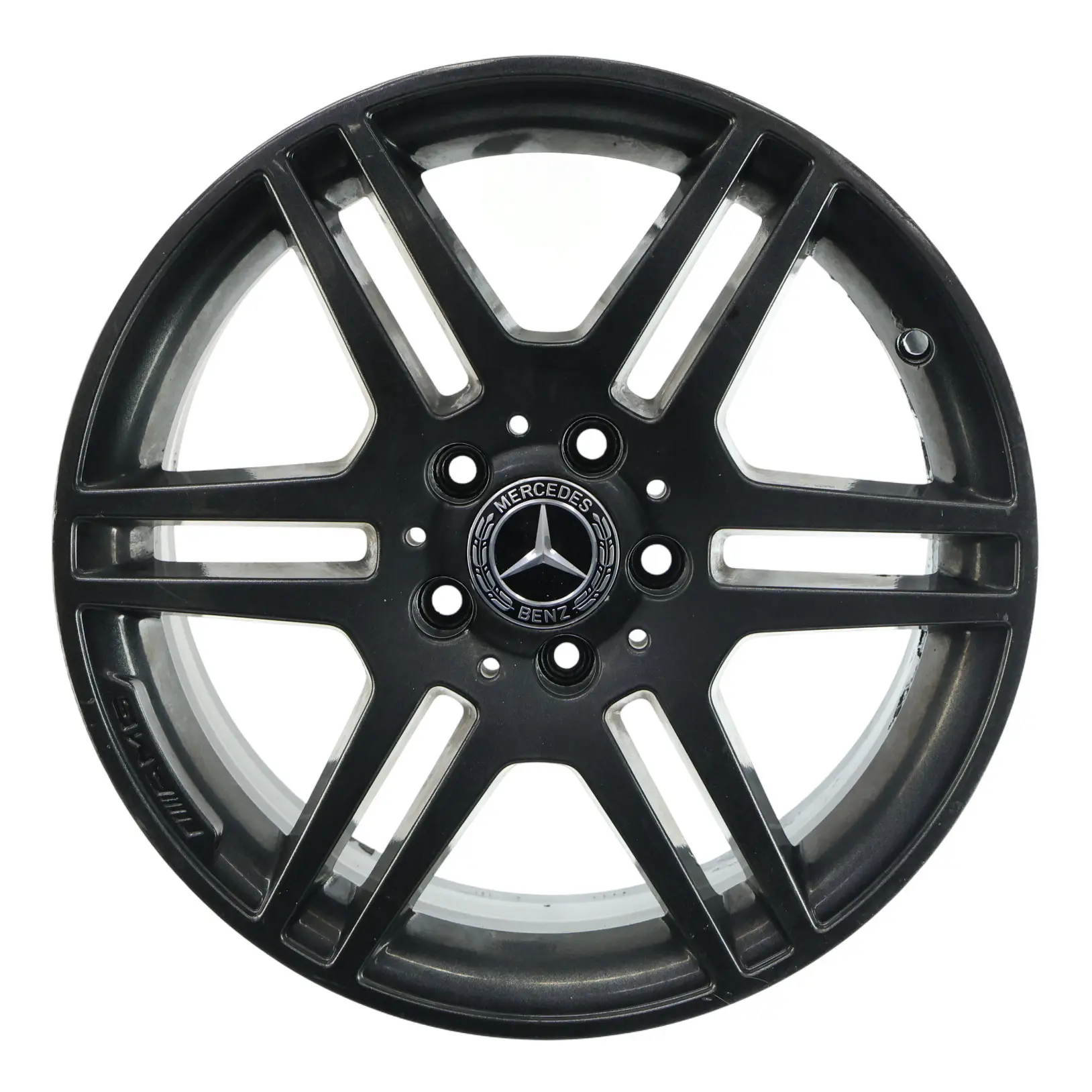 Mercedes W204 AMG Wheel Rim Alloy Grey 17" ET:47 7.5J 6 Double Spoke A2044014502