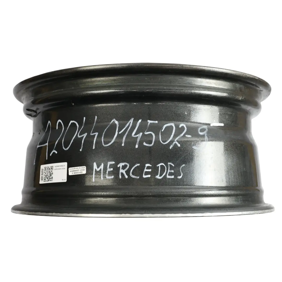 Mercedes W204 AMG Wheel Rim Alloy Grey 17" ET:47 7.5J 6 Double Spoke - SKU A2044014502-9 - Part number A2044014502