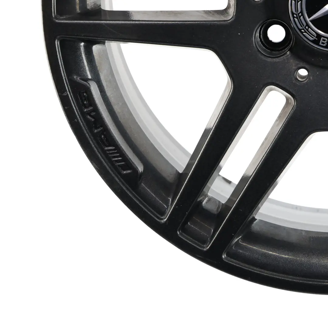 Mercedes W204 AMG Wheel Rim Alloy Grey 17" ET:47 7.5J 6 Double Spoke - SKU A2044014502-9 - Part number A2044014502