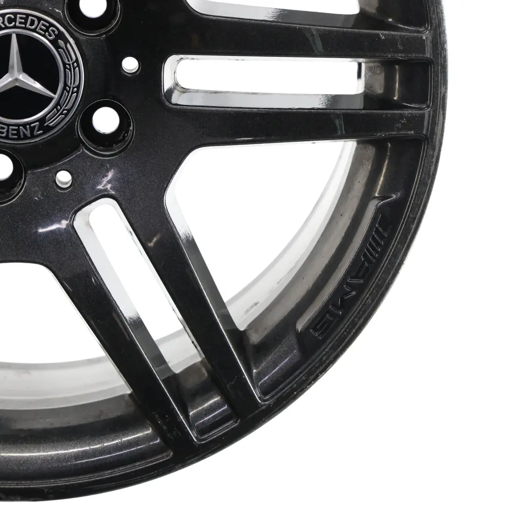 Grey Rear Alloy Wheel Rim 17" ET:58 8.5J to Mercedes W204 AMG with Part number A2044014602 Mercedes W204 AMG Grey Rear Alloy Wheel Rim 17" ET:58 8.5J - SKU A2044014602-9 - Part number A2044014602