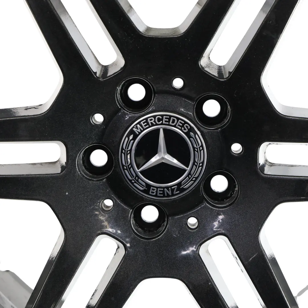 Grey Rear Alloy Wheel Rim 17" ET:58 8.5J to Mercedes W204 AMG with Part number A2044014602 Mercedes W204 AMG Grey Rear Alloy Wheel Rim 17" ET:58 8.5J - SKU A2044014602-9 - Part number A2044014602