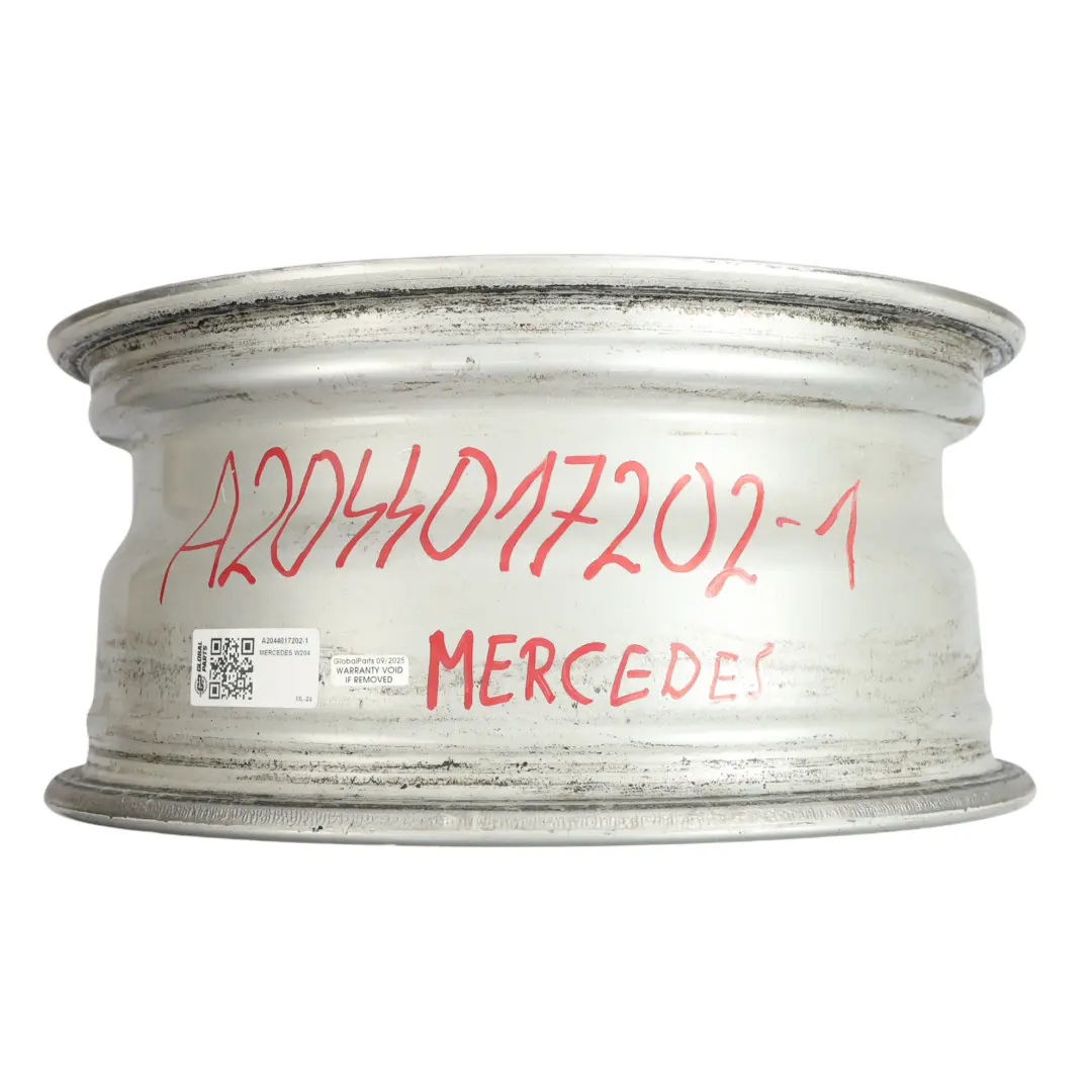 Mercedes W204 Jante Alu 16" ET:43 7J 5 Double Spoke - SKU A2044017202-1 - Numéro de pièce A2044017202