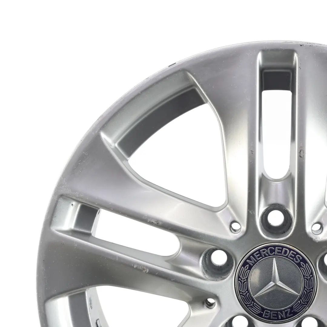  Llanta de aleación Mercedes W204 16" ET:43 7J 5 Radios dobles - SKU A2044017202-1 - Número de pieza A2044017202