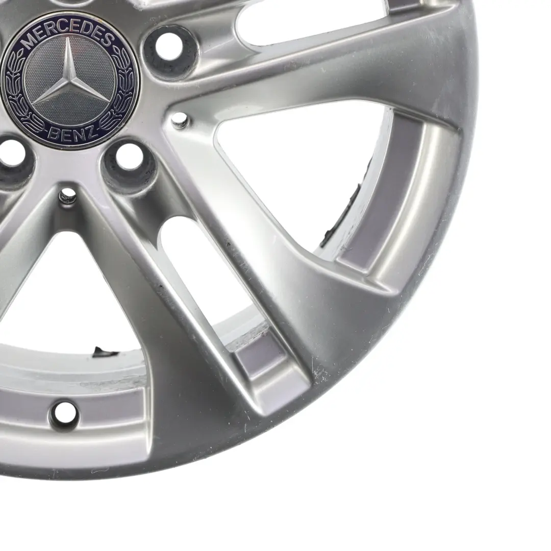 Mercedes W204 Leicht metall felge 16" ET:43 7J 5 Doppelspeiche - SKU A2044017202-1 - Teilenummer A2044017202