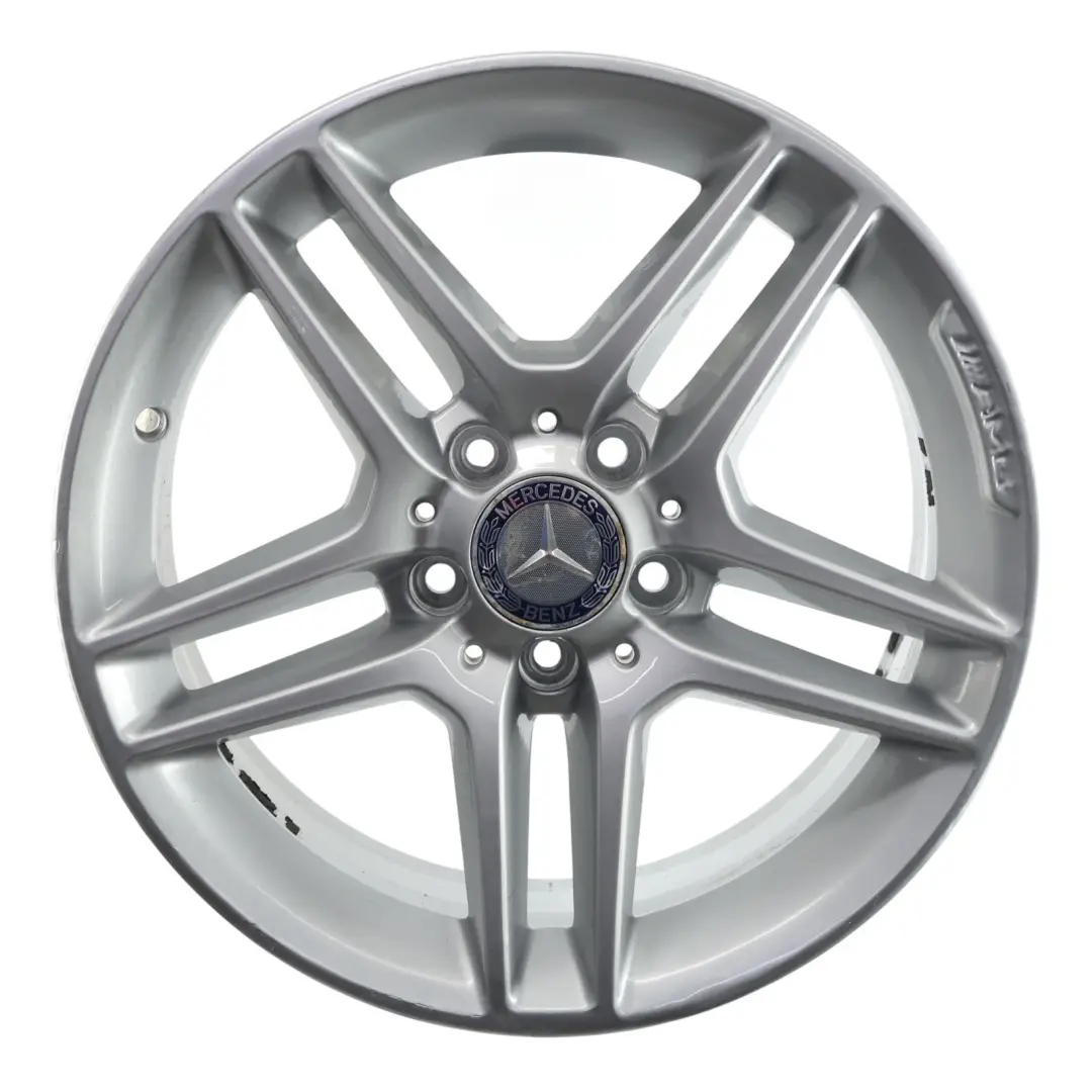 Alloy Wheel Rim 17" ET:47 7,5J to Mercedes W204 AMG Silver with Part number A2044019602 Mercedes W204 AMG Silver Alloy Wheel Rim 17" ET:47 7,5J - SKU A2044019602-1 - Part number A2044019602