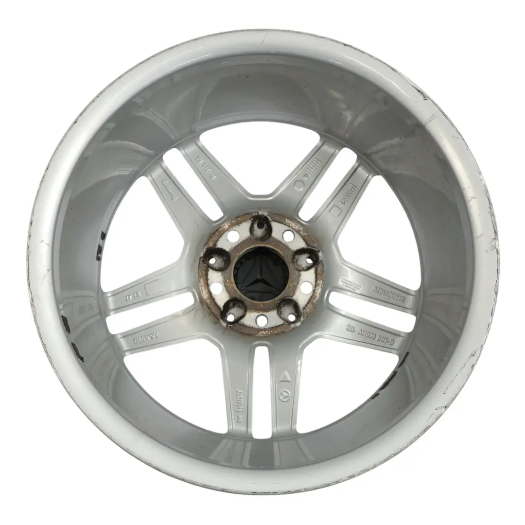 Mercedes W204 AMG Silver Alloy Wheel Rim 17" ET:47 7,5J - SKU A2044019602-1 - Part number A2044019602