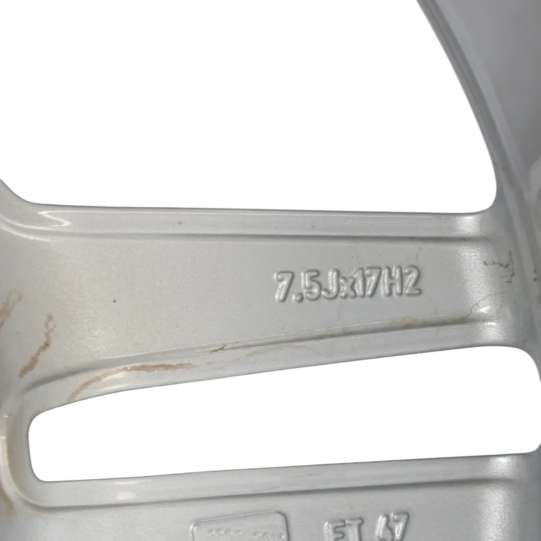 Mercedes W204 AMG Silver Alloy Wheel Rim 17" ET:47 7,5J - SKU A2044019602-1 - Part number A2044019602