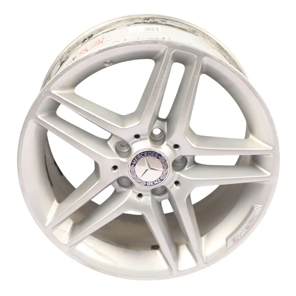 Mercedes W204 Jante Arrière Alliage 17" 8.5J ET:58 Branches Doubles - SKU A2044019702-5 - Numéro de pièce A2044019702