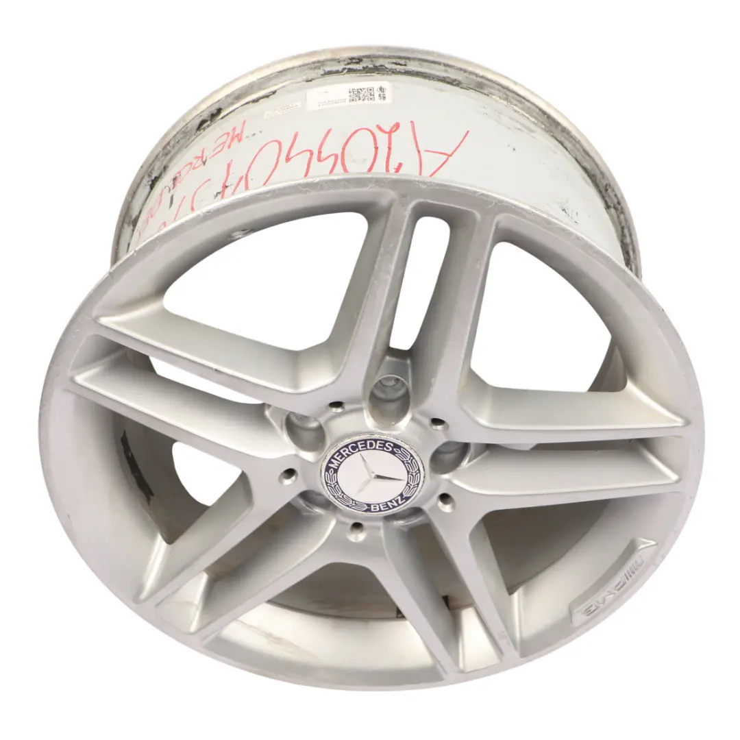 Mercedes W204 Llanta Aleación Trasera 17" 8.5J ET:58 5 Radios Dobles - SKU A2044019702-5 - Número de pieza A2044019702