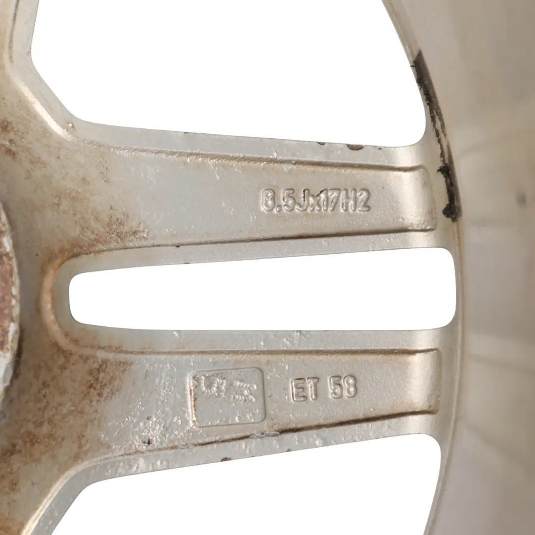 Mercedes W204 Cerchio Posteriore Lega 17" 8.5J ET:58 5 Doppie Razze - SKU A2044019702-5 - Numero di parte A2044019702