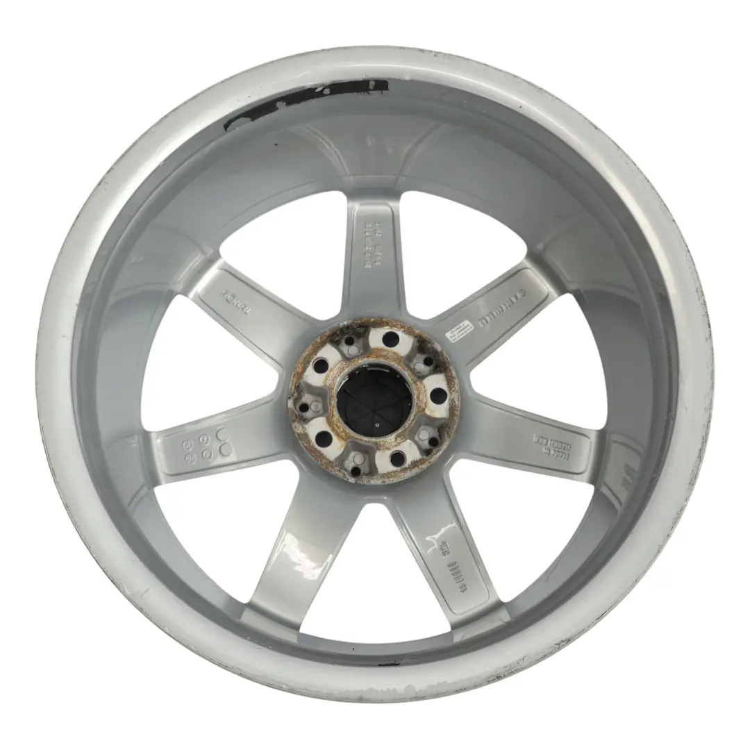 Mercedes W204 7-Spoke Front Alloy Wheel Rim 18" 8J ET:50 - SKU A2044019802-1 - Part number A2044019802