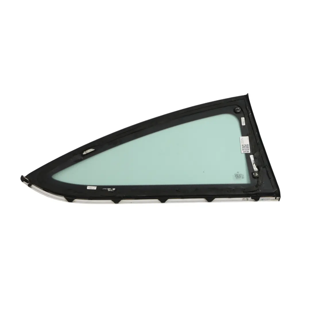 Mercedes W204 Quarter Side Window Coupe Rear Left N/S Green Window Glass AS2 - SKU A2046701900-1 - Part number A2046701900
