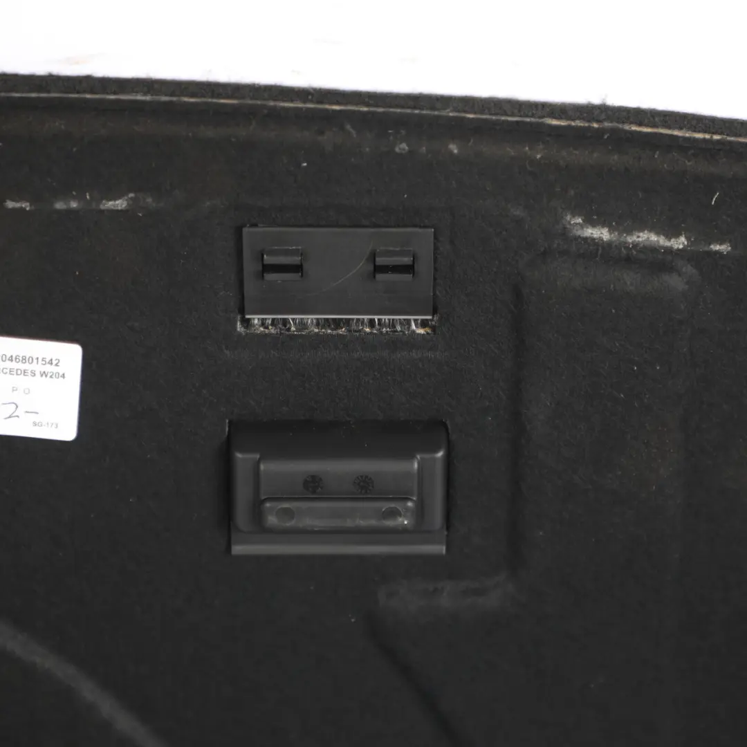 Boot Trunk Floor Saloon Liner Trim Carpet Well Cover to Mercedes W204 with Part number A2046801542 Mercedes W204 Boot Trunk Floor Saloon Liner Trim Carpet Well Cover - SKU A2046801542 - Part number A2046801542