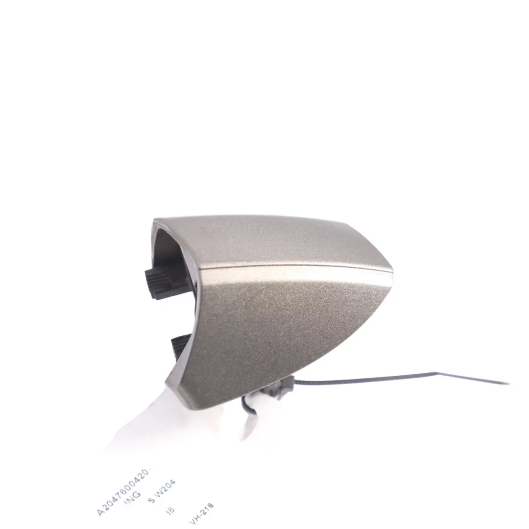 Door Handle Cap Rear Right O/S Indium Grey - 963 to Mercedes W176 W204 W212 with Part number A2047600420 Mercedes W176 W204 W212 Door Handle Cap Rear Right O/S Indium Grey - 963 - SKU A2047600420-ING - Part number A2047600420