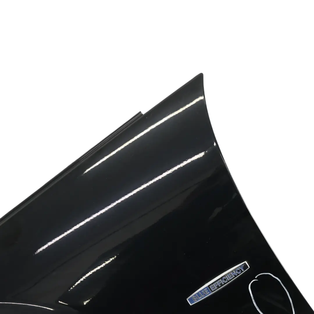 Mercedes W204 Side Wing Panel Fender Front Left N/S Obsidian Black Metallic 197 - SKU A2048801318-OB - Part number A2048801318