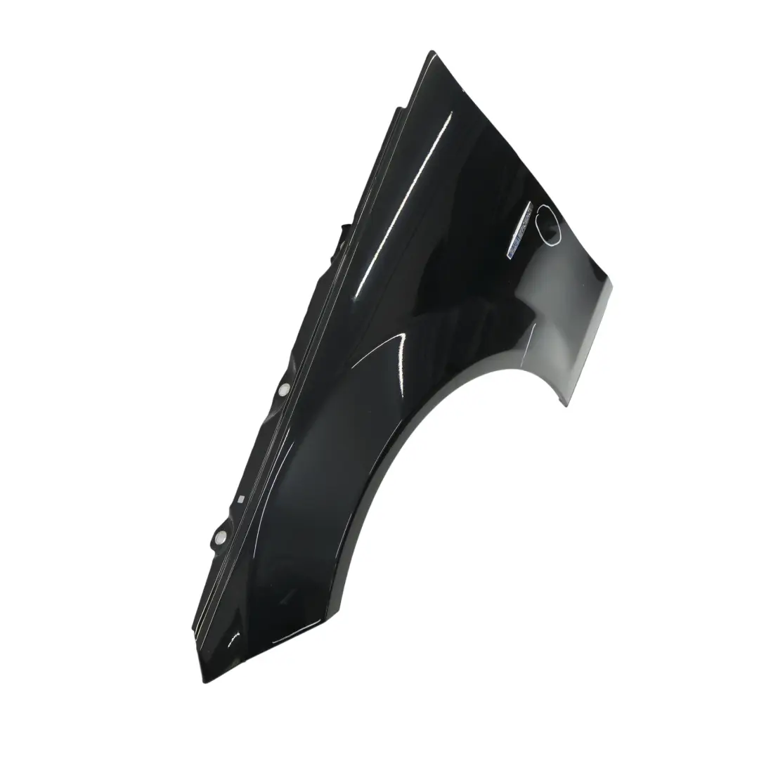 Mercedes W204 Side Wing Panel Fender Front Left N/S Obsidian Black Metallic 197 - SKU A2048801318-OB - Part number A2048801318
