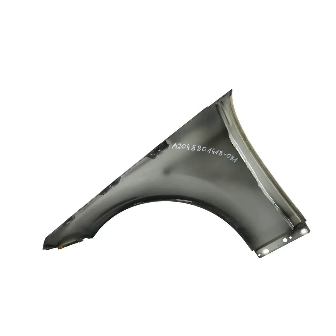 Delantero Derecho Panel Lateral Guardabarros Obsidian Black - 197 para Mercedes W204 con número de pieza A2048801418 Mercedes W204 Delantero Derecho Panel Lateral Guardabarros Obsidian Black - 197 - SKU A2048801418-OB1 - Número de pieza A2048801418