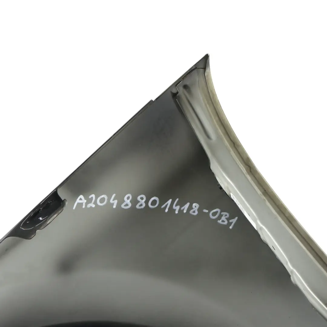 Mercedes W204 Pannello Laterale Anteriore Destro Parafango Obsidian Black - 197 - SKU A2048801418-OB1 - Numero di parte A2048801418