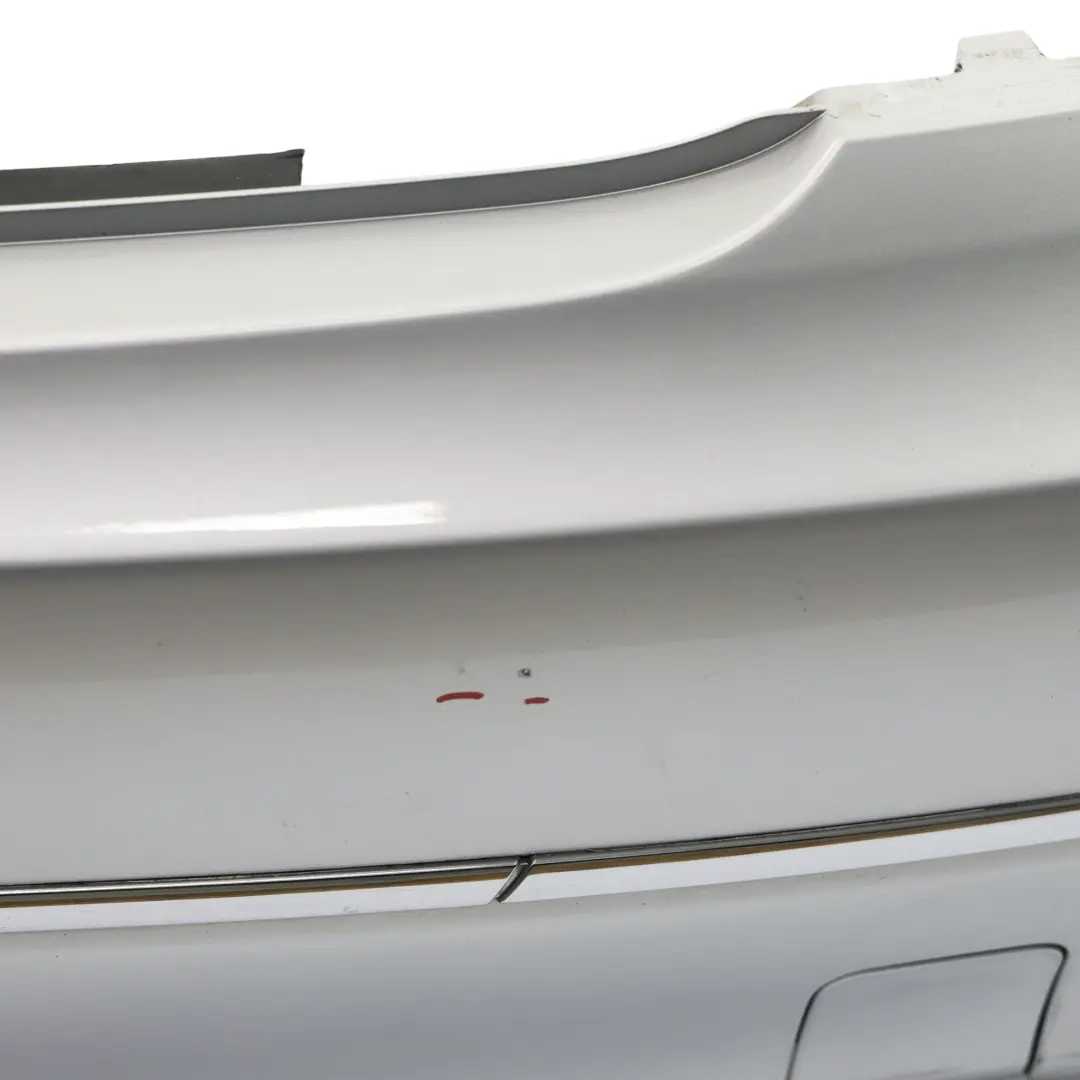 Bumper Avantgarde Trim Panel Iridium Silver Metallic - 775 to Mercedes W204 Rear with Part number A2048807540 Mercedes W204 Rear Bumper Avantgarde Trim Panel Iridium Silver Metallic - 775 - SKU A2048807540-IRS - Part number A2048807540