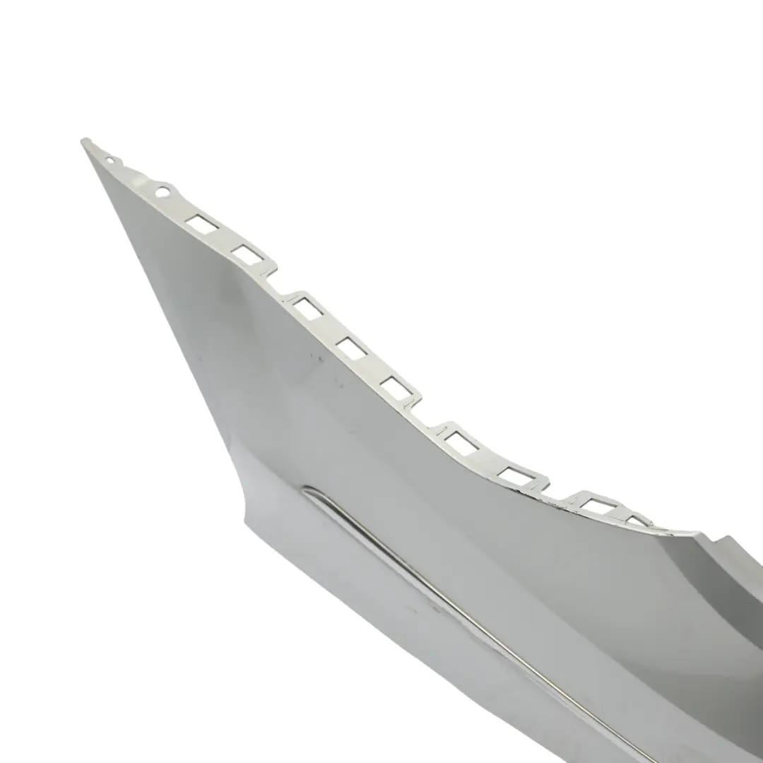 Mercedes W204 Rear Bumper Avantgarde Trim Panel Iridium Silver Metallic - 775 - SKU A2048807540-IRS - Part number A2048807540