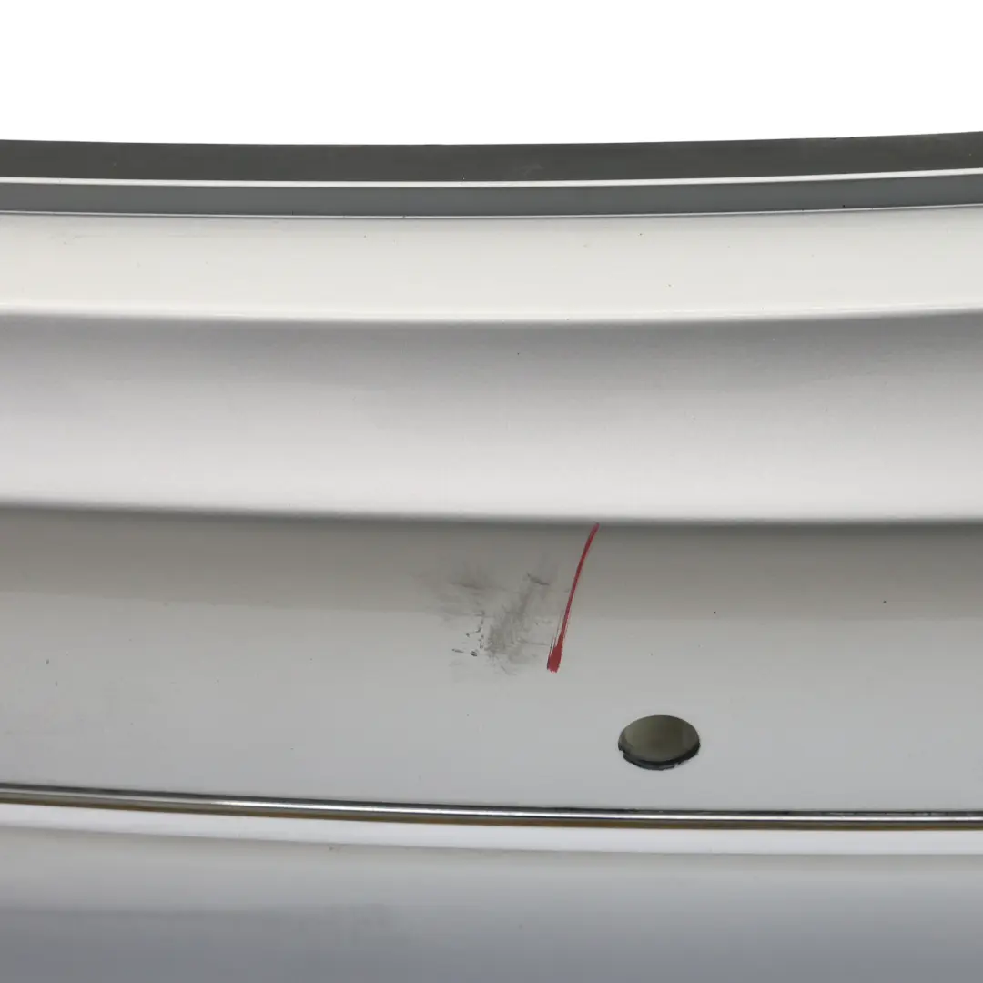 Mercedes W204 Rear Bumper Avantgarde Trim Panel Iridium Silver Metallic - 775 - SKU A2048807540-IRS - Part number A2048807540