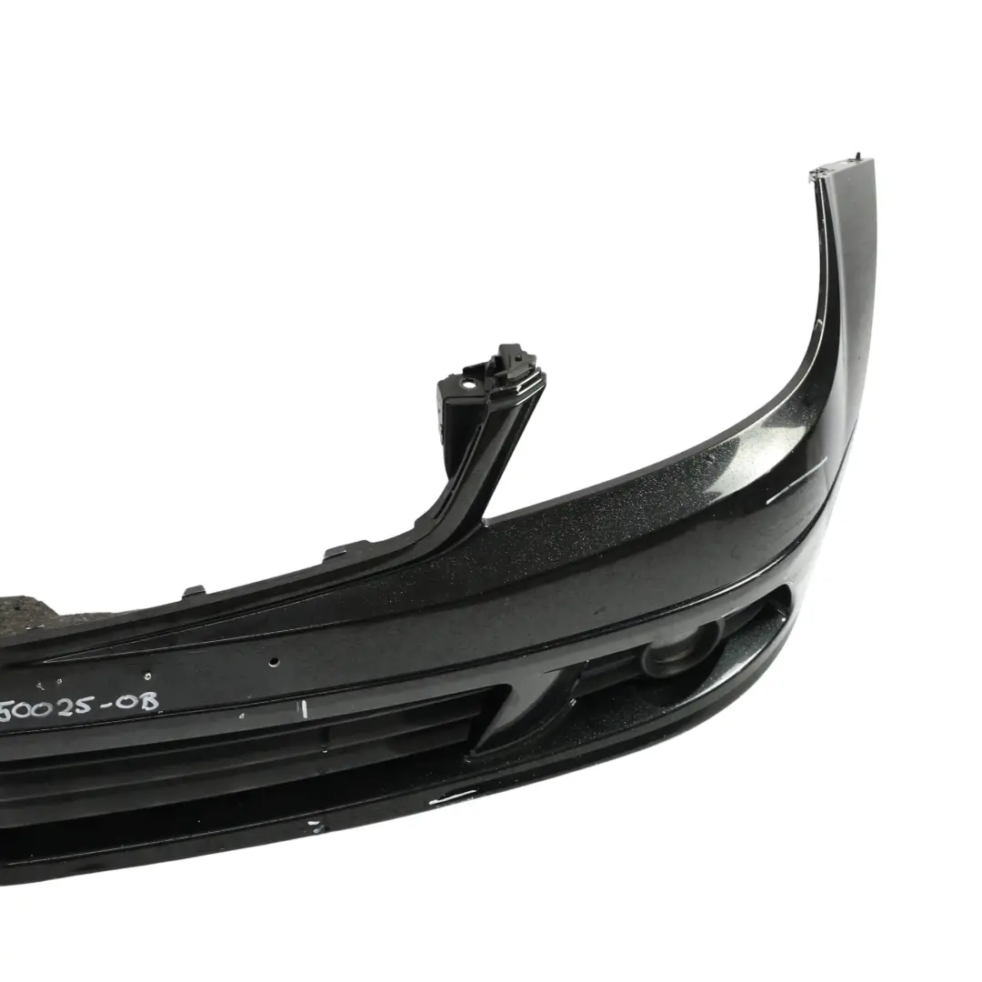 Front Bumper Trim Panel Cover Obsidian Black Metallic - 197 to Mercedes W204 with Part number A2048850025 Mercedes W204 Front Bumper Trim Panel Cover Obsidian Black Metallic - 197 - SKU A2048850025-OB - Part number A2048850025