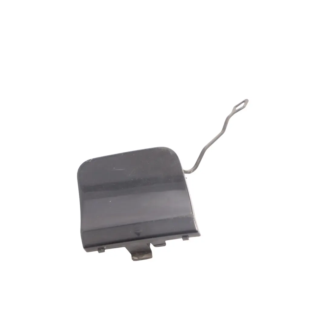 Bumper Towing Eye Cover Obsidian Black - 197 to Mercedes W204 Rear with Part number A2048855623 Mercedes W204 Rear Bumper Towing Eye Cover Obsidian Black - 197 - SKU A2048855623-OB - Part number A2048855623