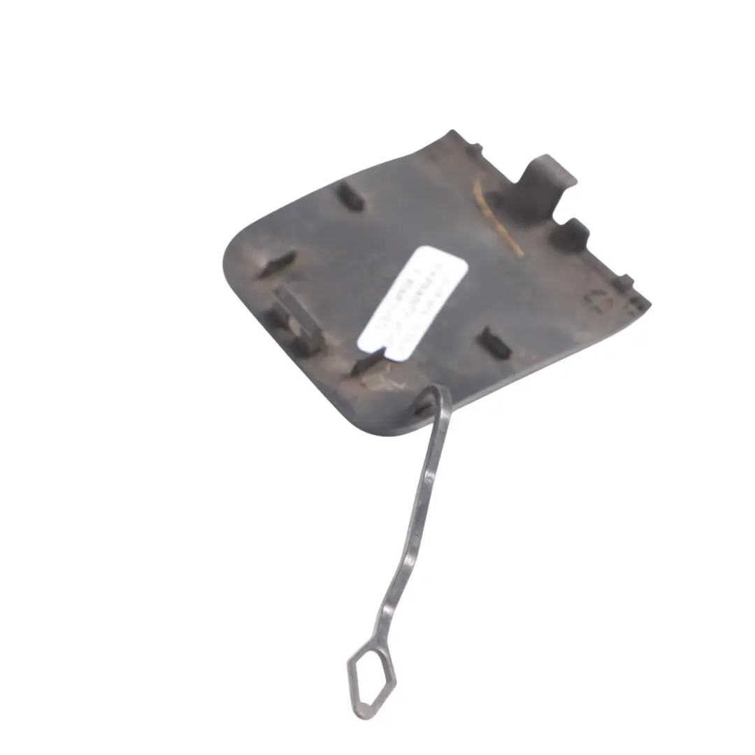 Bumper Towing Eye Cover Obsidian Black - 197 to Mercedes W204 Rear with Part number A2048855623 Mercedes W204 Rear Bumper Towing Eye Cover Obsidian Black - 197 - SKU A2048855623-OB - Part number A2048855623