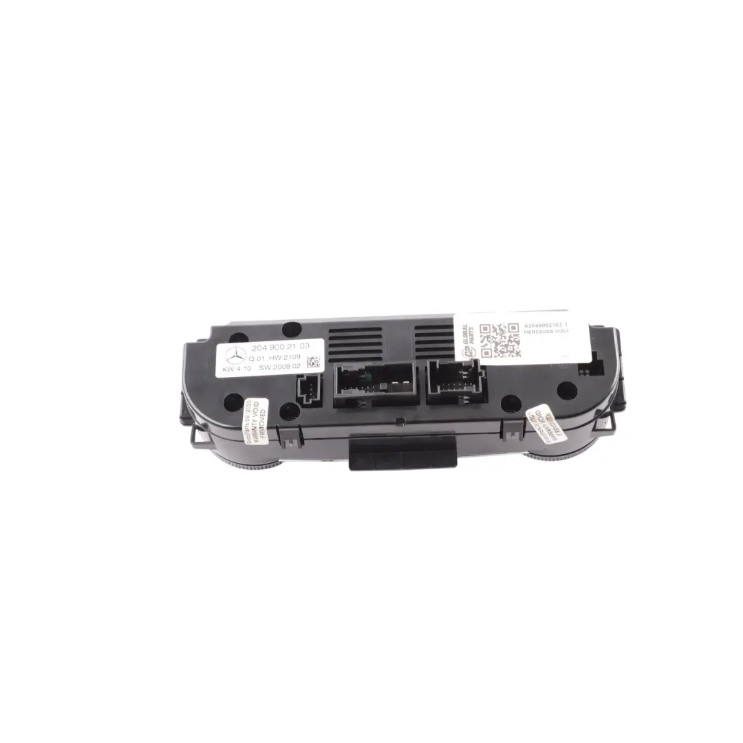 Mercedes W204 Heater Climate Control Unit Switch Button Knob Panel - SKU A2049002103-1 - Part number A2049002103
