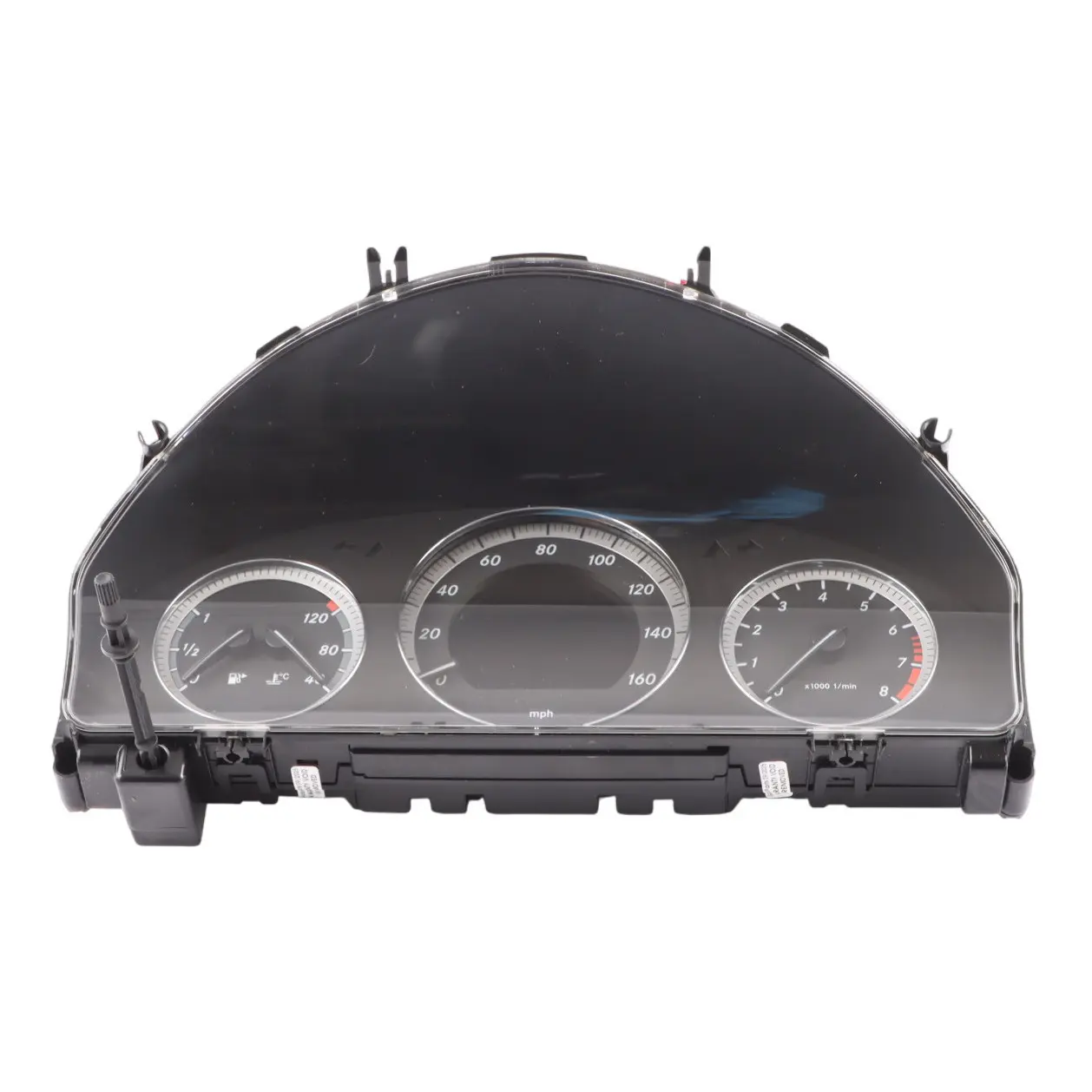 Mercedes W204 Petrol Instrument Cluster Clocks Speedometer Manual A2049003102