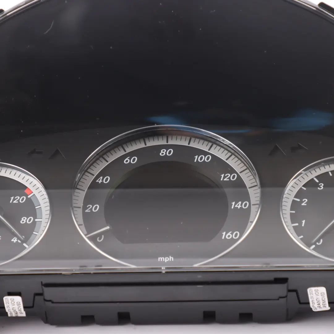 Mercedes W204 Petrol Instrument Cluster Clocks Speedometer Manual - SKU A2049003102 - Part number A2049003102