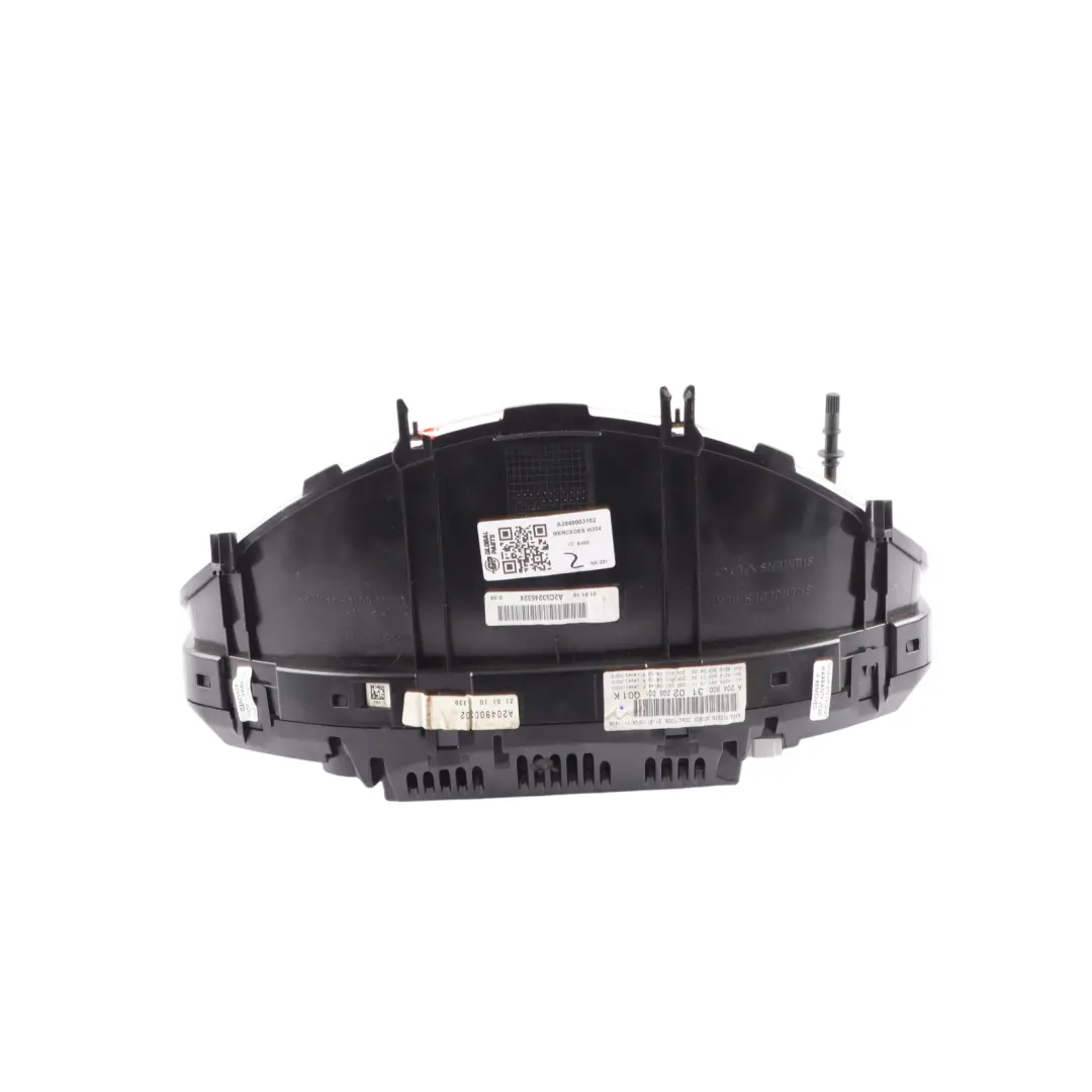 Mercedes W204 Petrol Instrument Cluster Clocks Speedometer Manual - SKU A2049003102 - Part number A2049003102