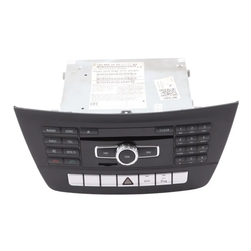 Mercedes W204 Navigation CD Player COMAND Radio Sat Nav Head Unit A2049005908